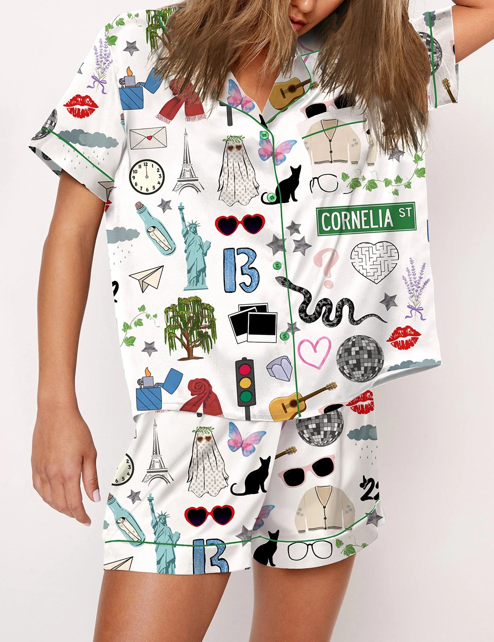 Country Music Pop Star Pajama Set