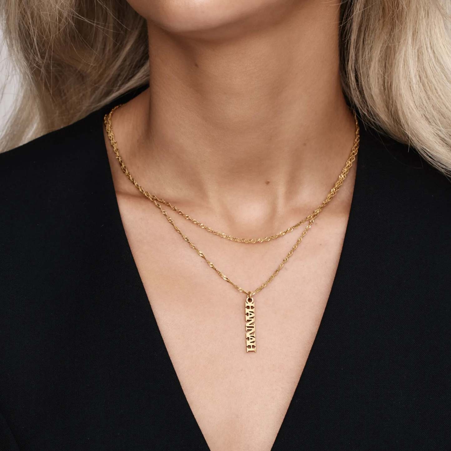 Singapore Multi Name Necklace