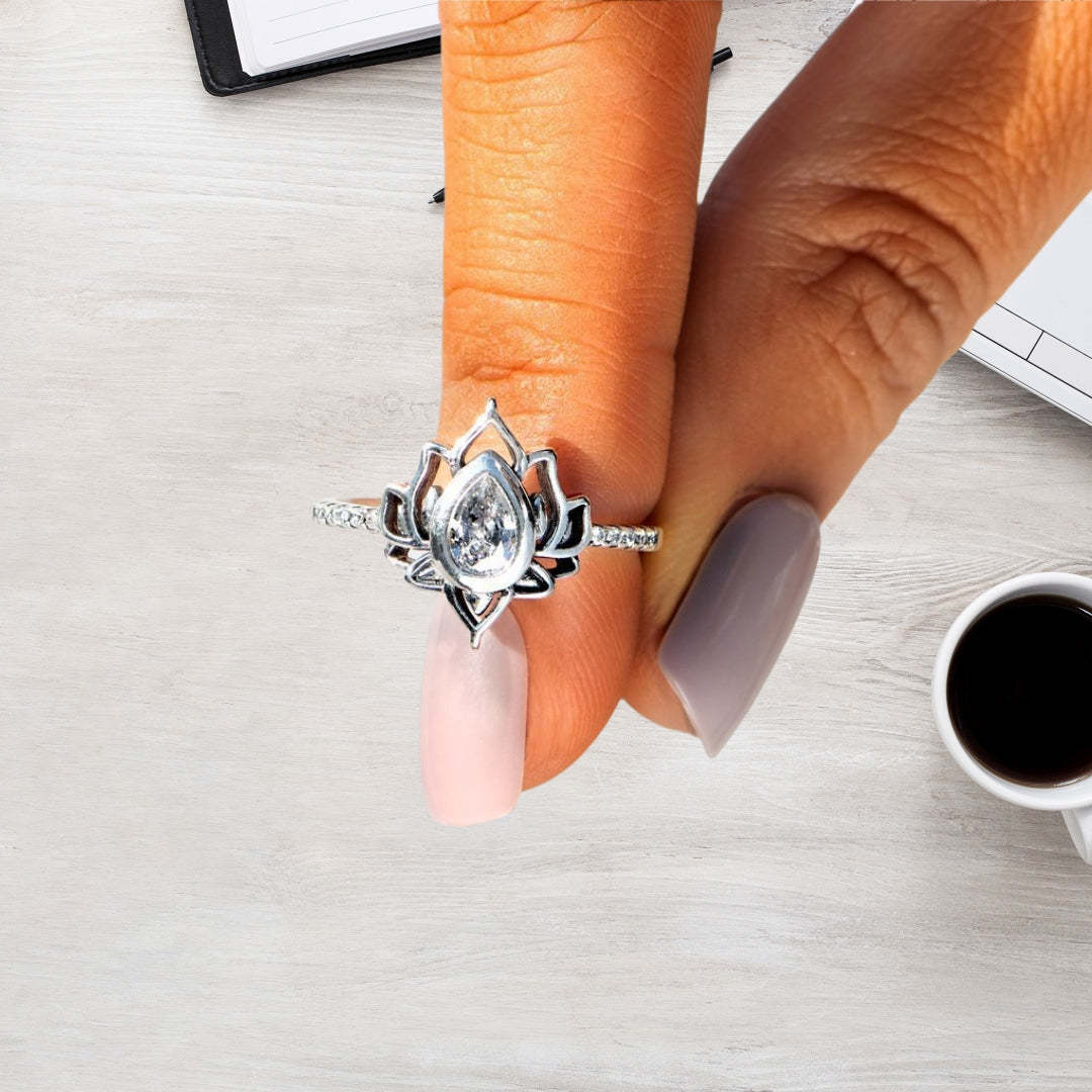 Lotus "Begin Again" Ring