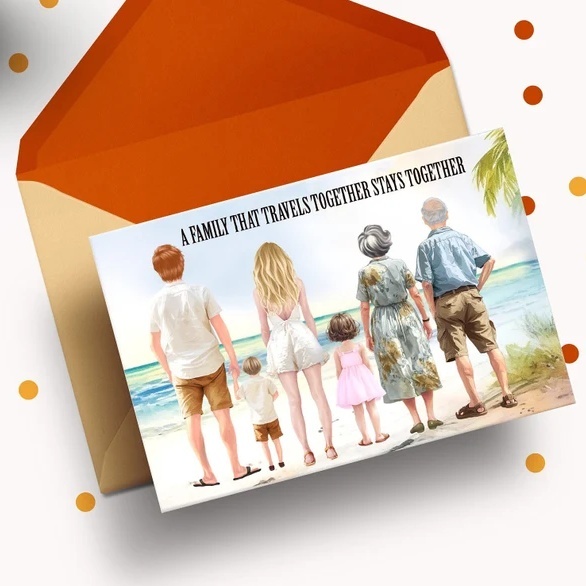 Summer Vacation Beach Family Mug - A Family That Travels Together Stays Together