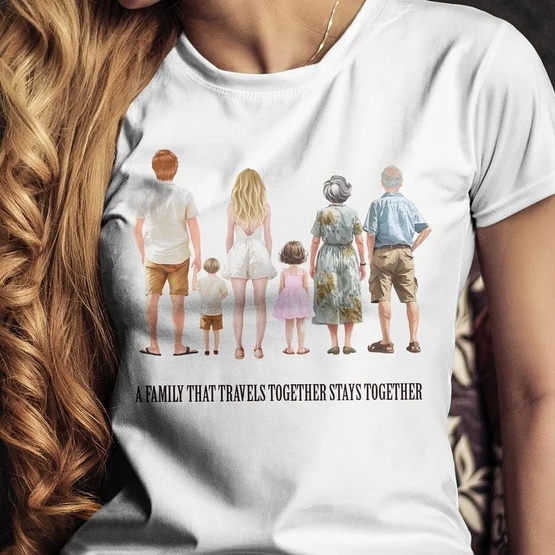Summer Vacation Beach Family Mug - A Family That Travels Together Stays Together