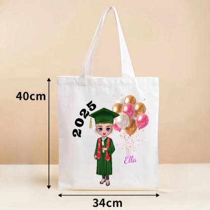 White canvas bag