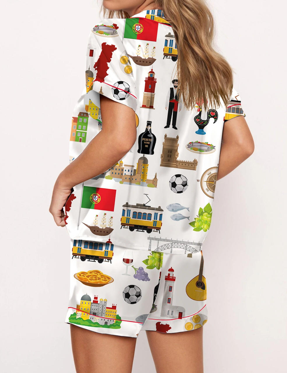 Portugal Travel Pajama Set