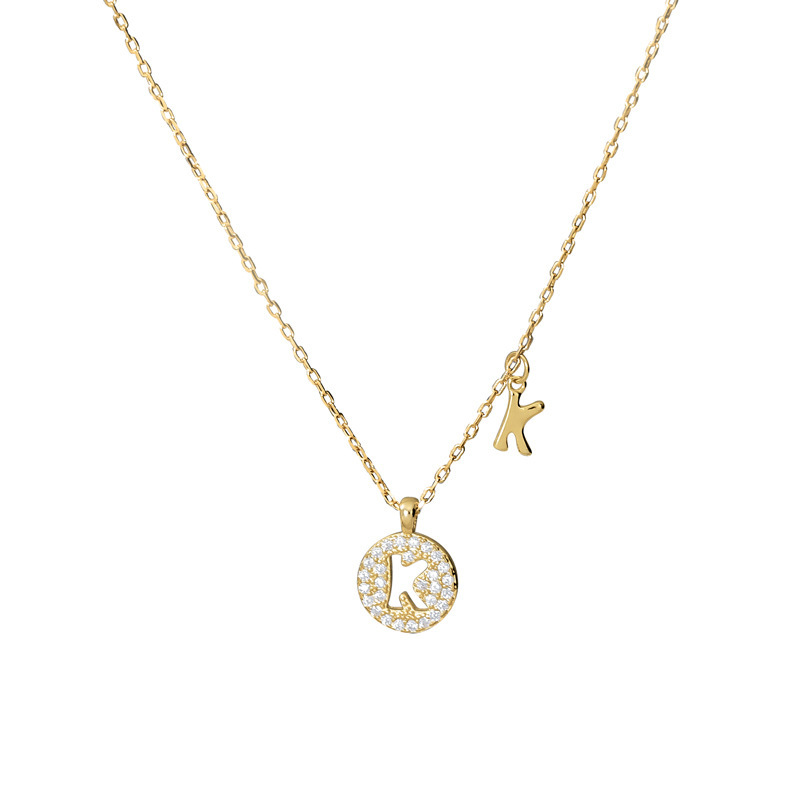 Choose You Initial Letter Necklace