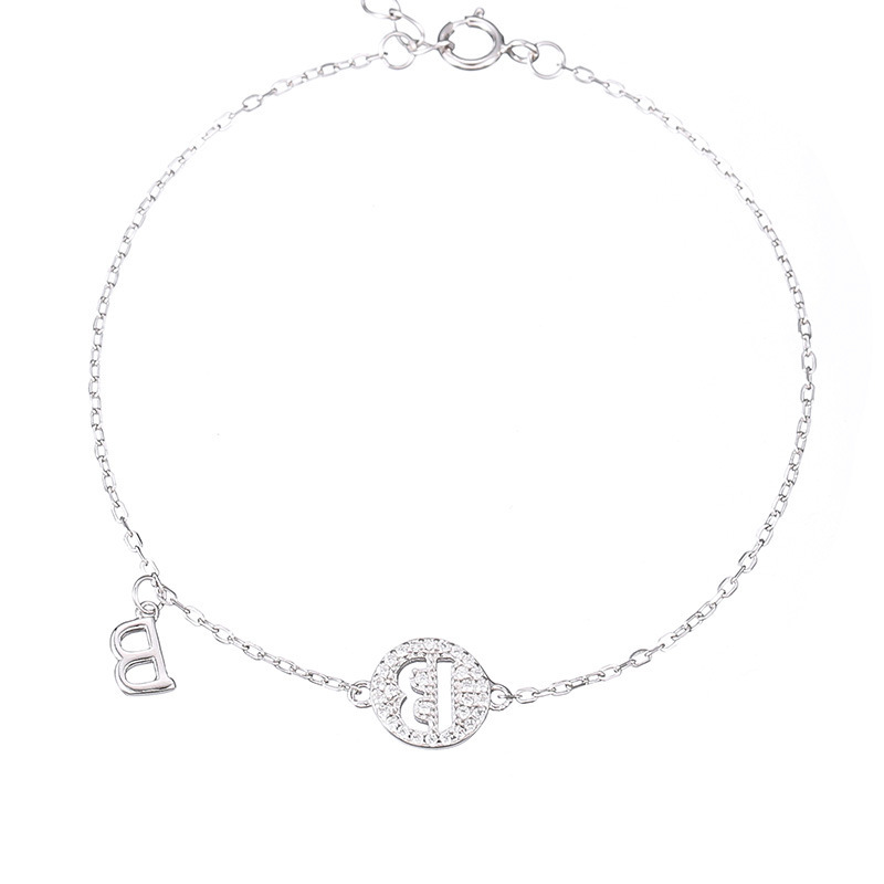 Choose You Initial Letter Bracelet