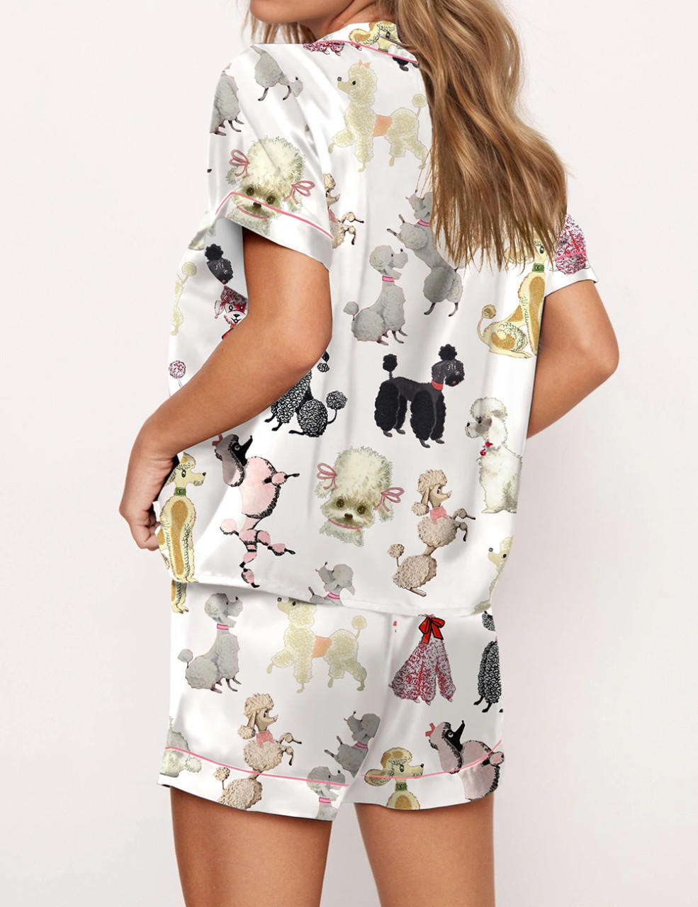 Poodle Pajama Set