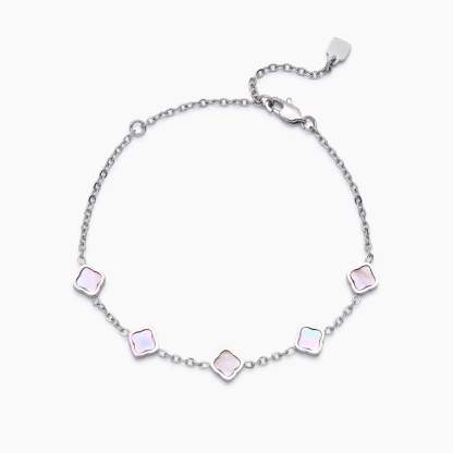 Mini Pear Clover Bracelet