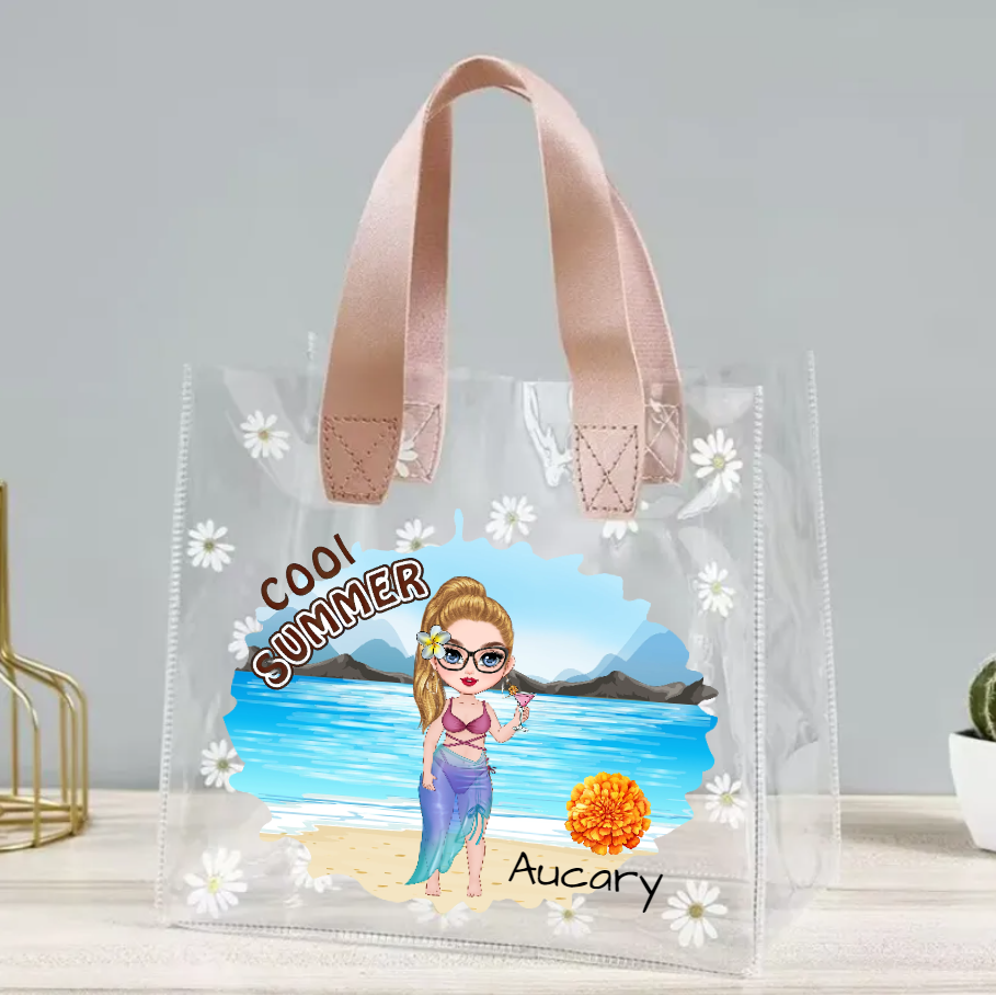 Daisy Transparent Handbag