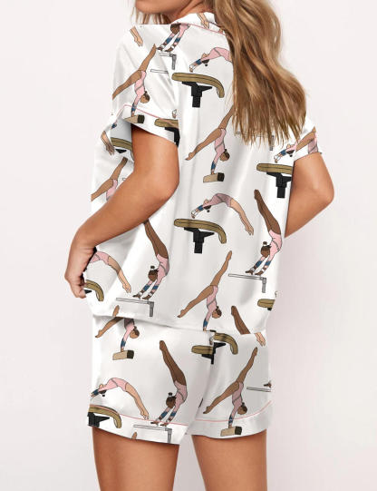 Gymnastics Girl Pajama Set