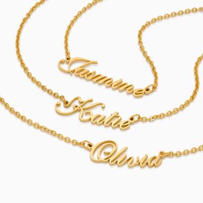 Signature Name Necklace