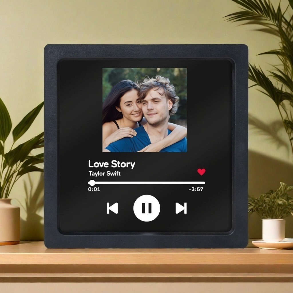 Customized Music Fridge Magnet Personalized Photo Fridge Magnet Can Play Songs and Adjust Volume