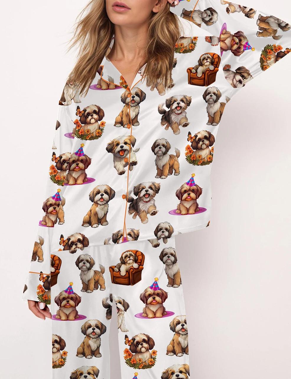 Shih Tzu Charm Pajama Set