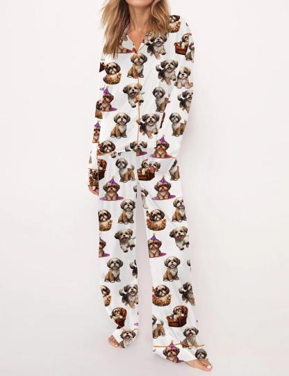 Shih Tzu Charm Pajama Set