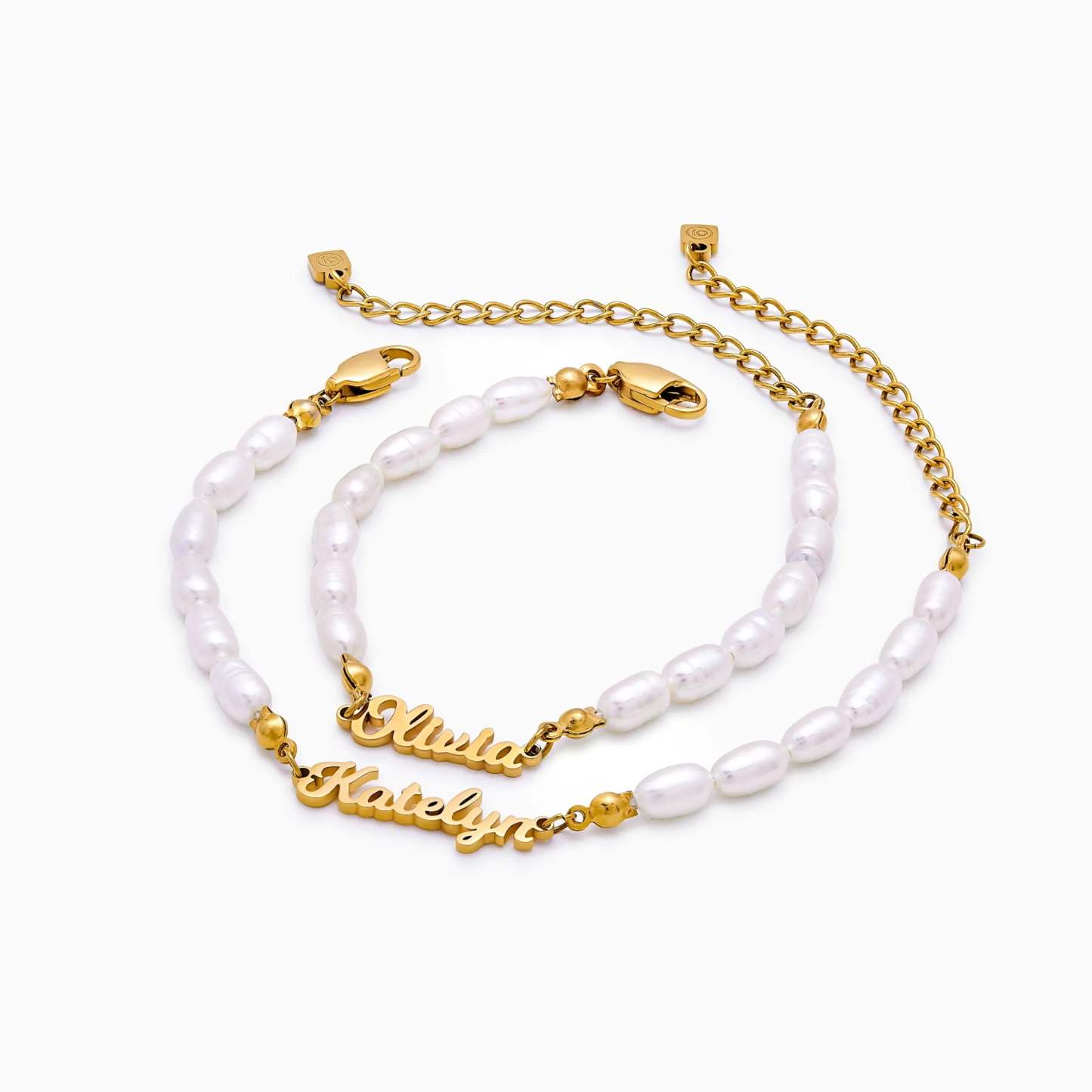 Freshwater Pearl Name Bracelet