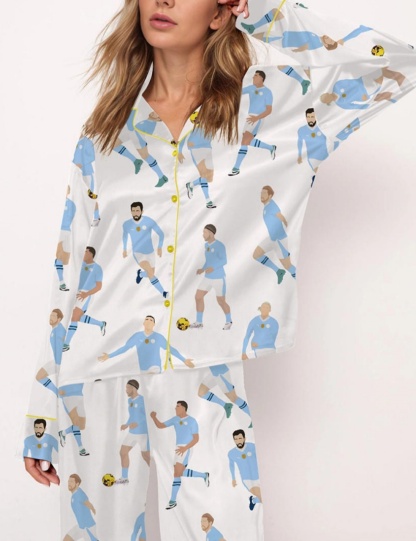 Manchester City 2023/24 Players Pajama Set