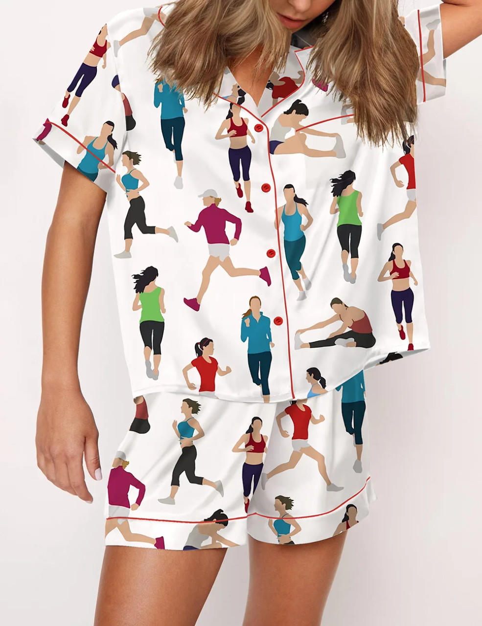 Marathon Runners Pajama Set