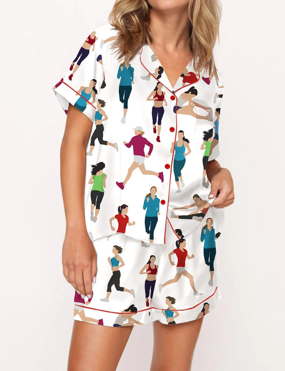 Marathon Runners Pajama Set