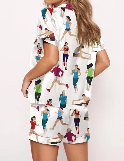 Marathon Runners Pajama Set