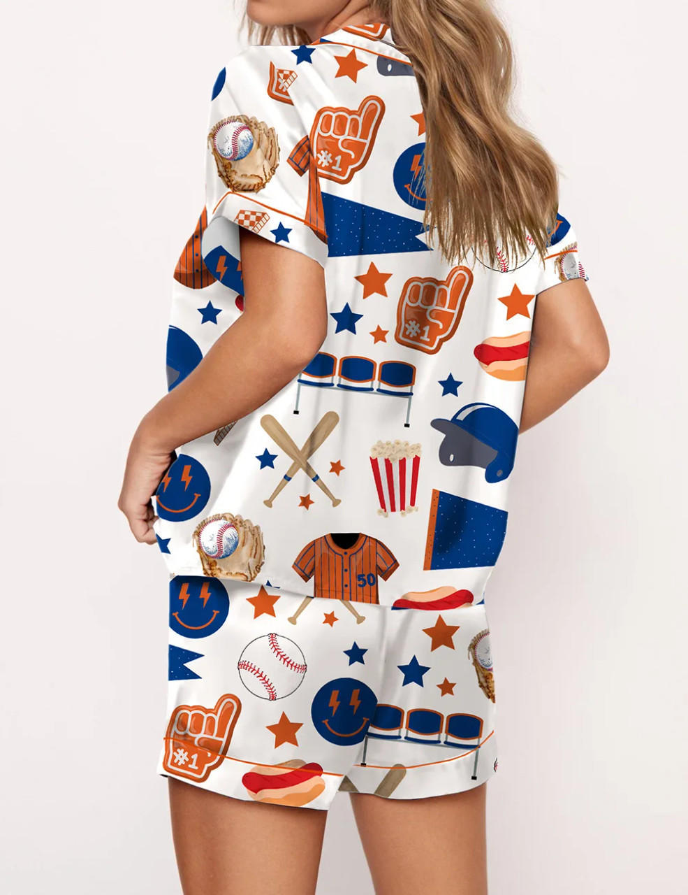 Houston Baseball Pajama Set