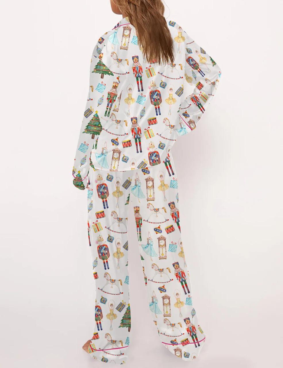 Nutcracker Pattern Pajama Set