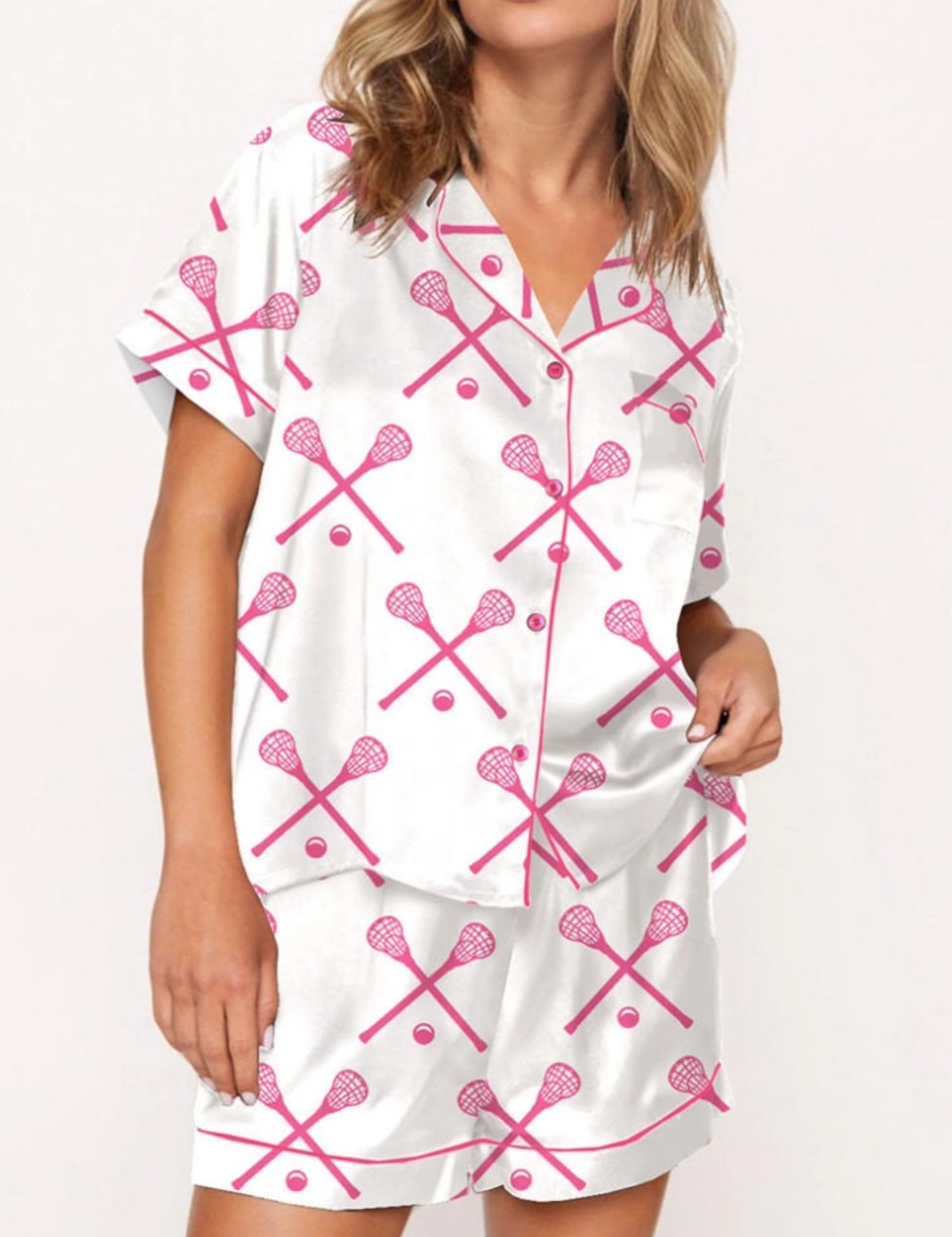 Lacrosse Club Pajama Set