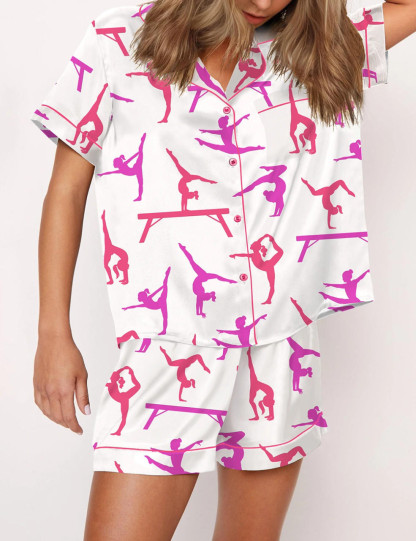 Gymnast Poses Pajama Set