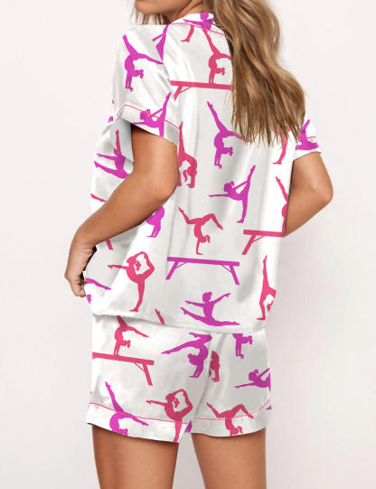 Gymnast Poses Pajama Set