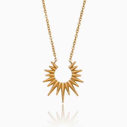 Helia Sunburst Necklace