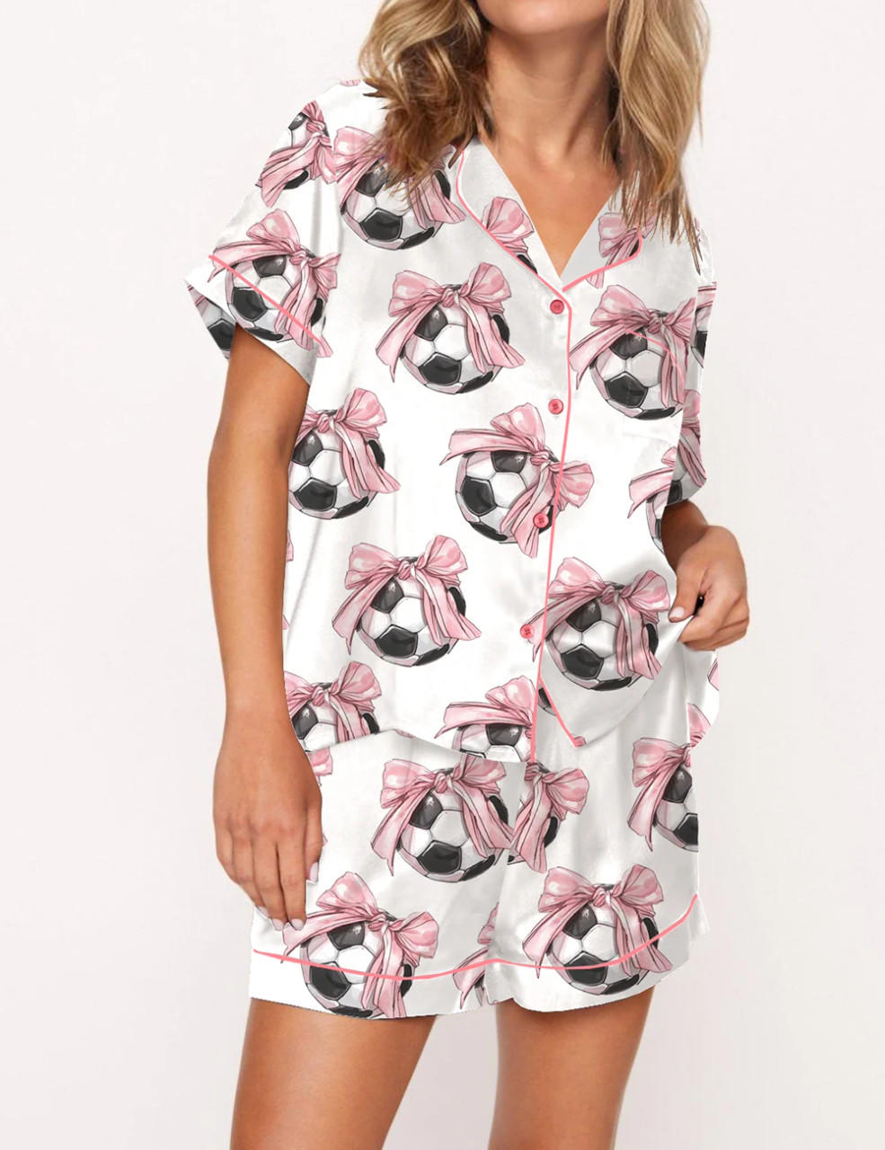 Coquette Soccer Pajama Set