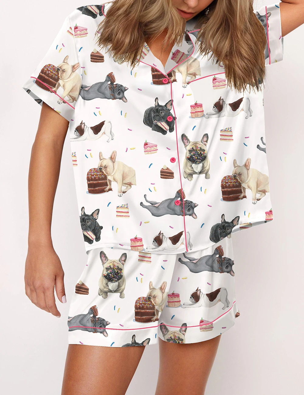 French Bulldog Party Pajama Set