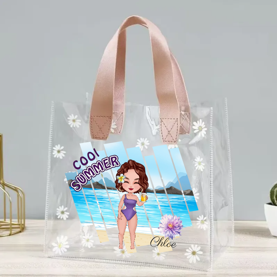 Daisy Transparent Handbag