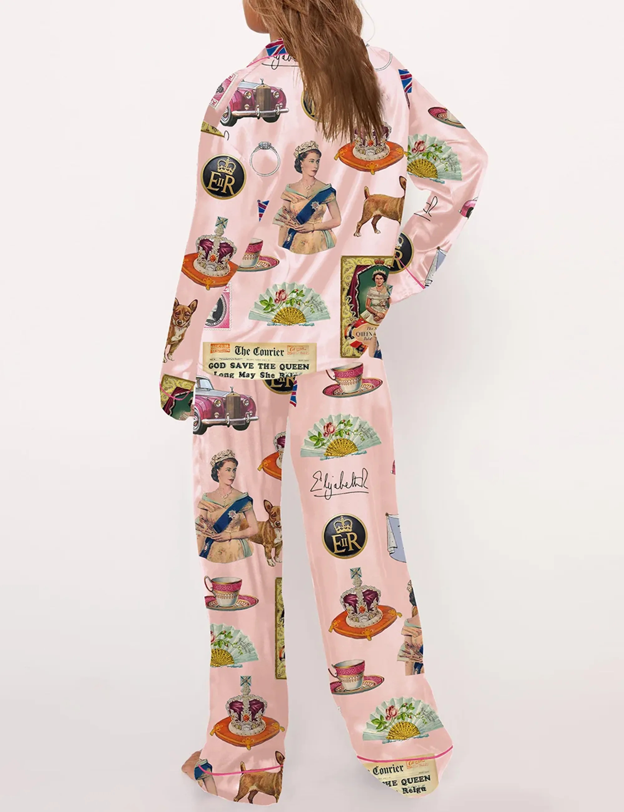 Queen Elizabeth II Vintage Pajama Set