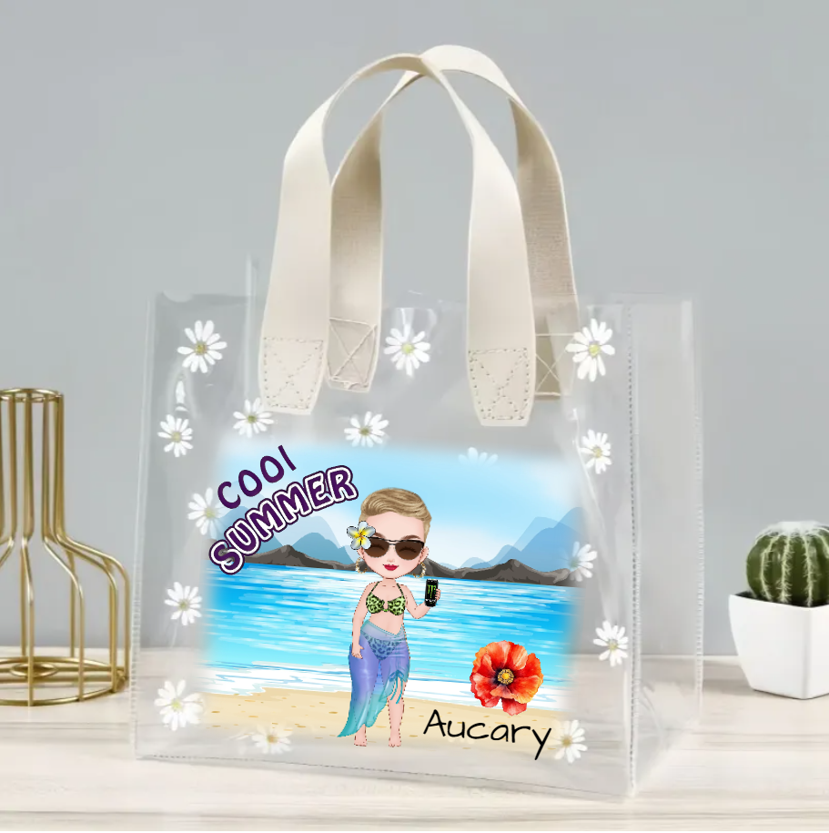 Daisy Transparent Handbag
