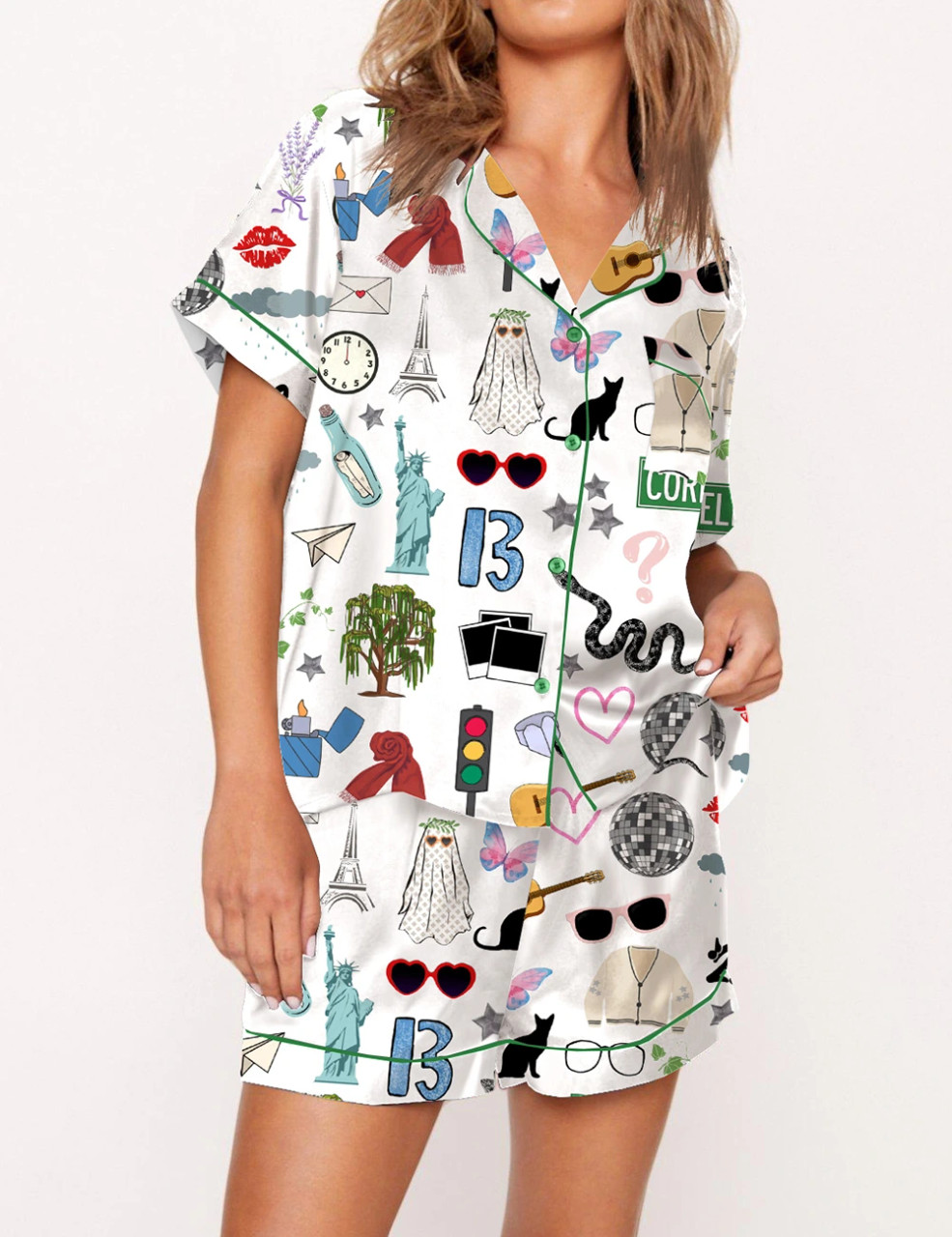 Country Music Pop Star Pajama Set