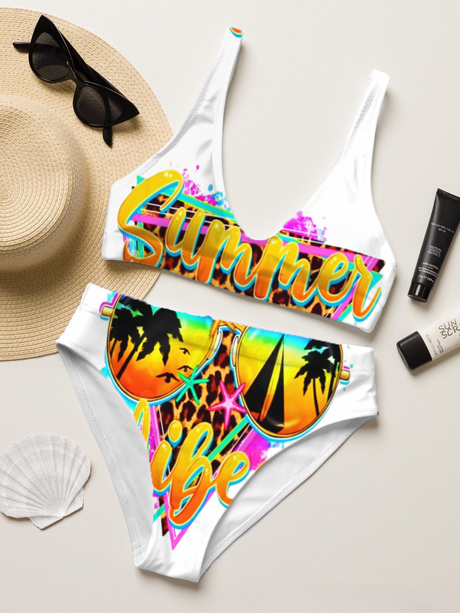 Summer Vibe Sexy Two-Piece Bikini Set Swimsuit