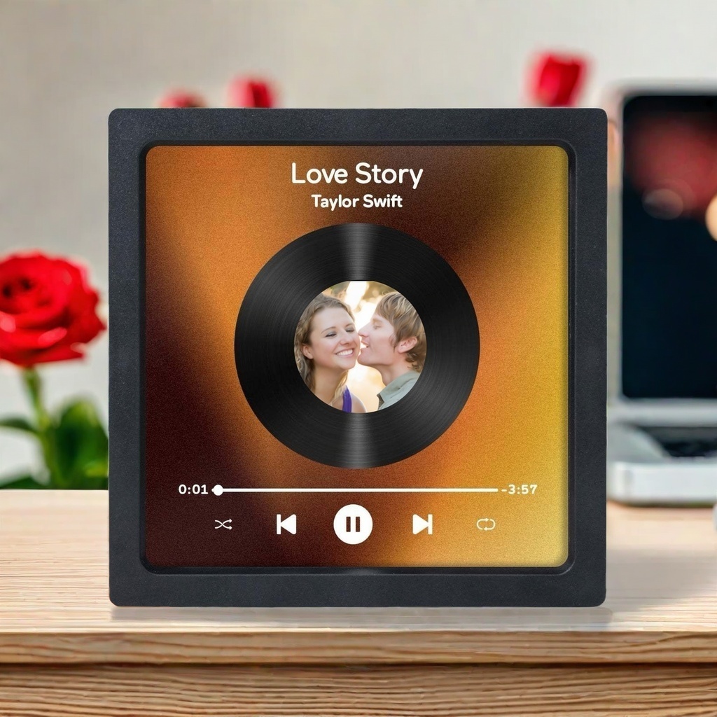 Customized Music Fridge Magnet Personalized Photo Fridge Magnet Can Play Songs and Adjust Volume