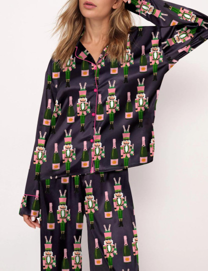 Bucket Nutcracker Pajama Set