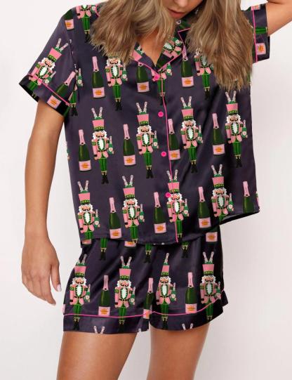 Bucket Nutcracker Pajama Set