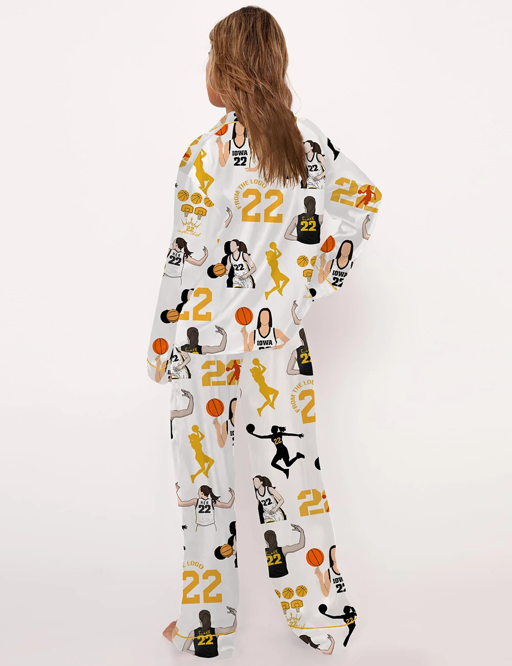 MVP Jersey Print Pajama Set
