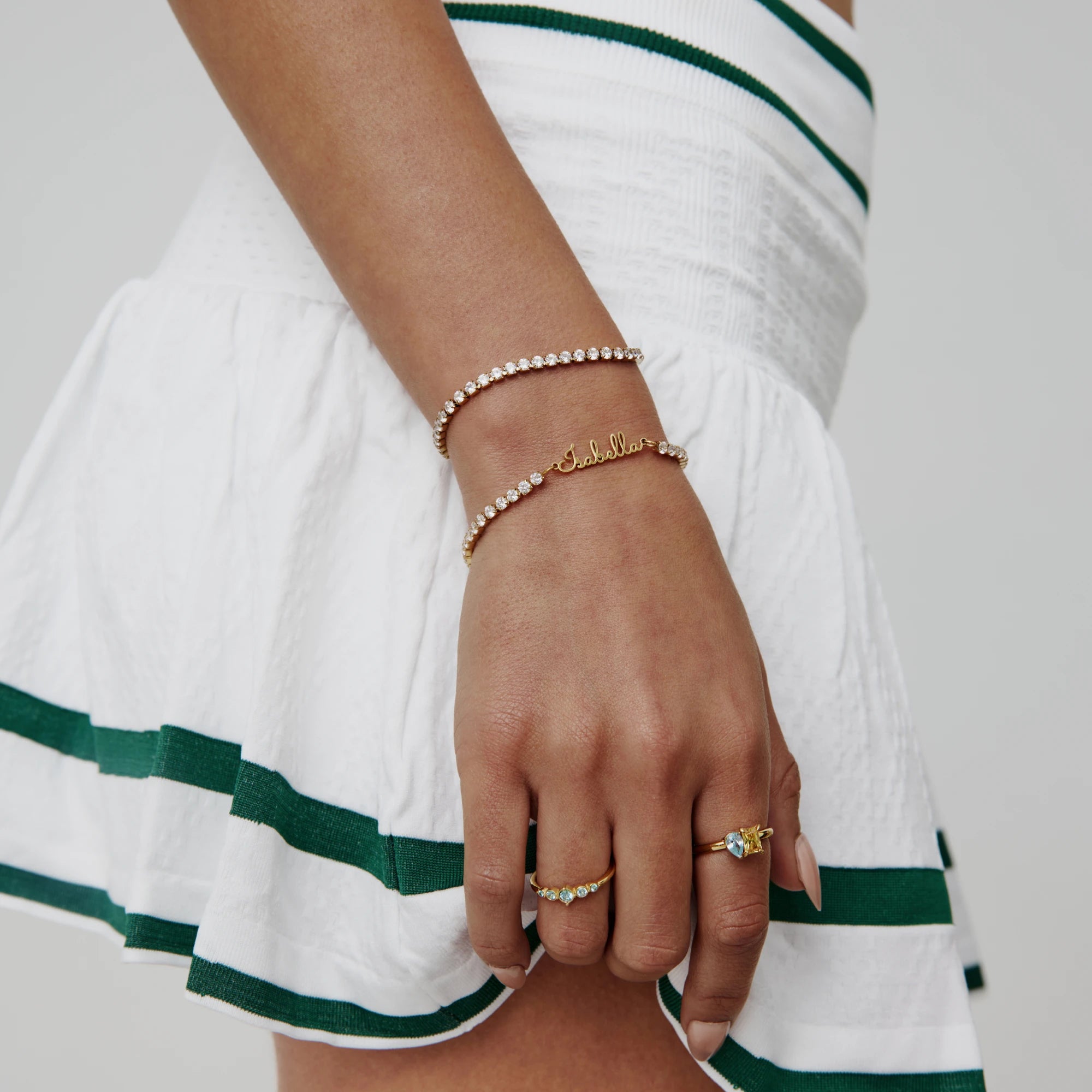 Signature Name Tennis Bracelet
