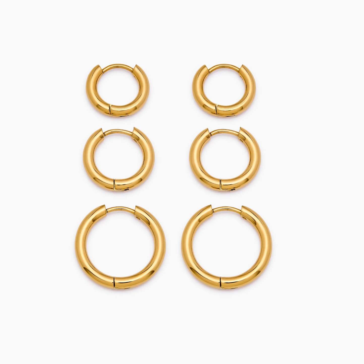 Essential Gold Hoop Set
