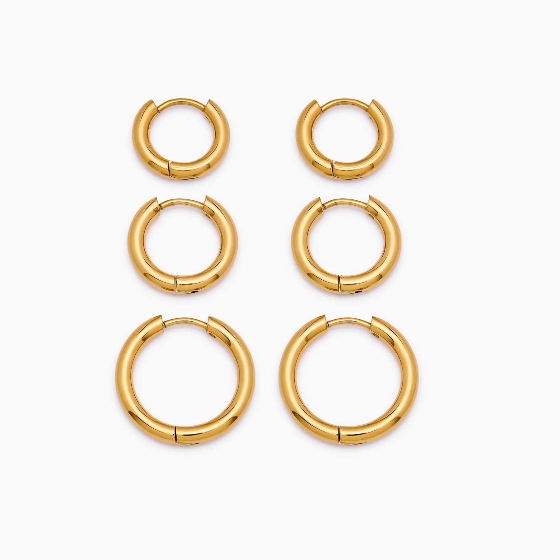 Essential Gold Hoop Set