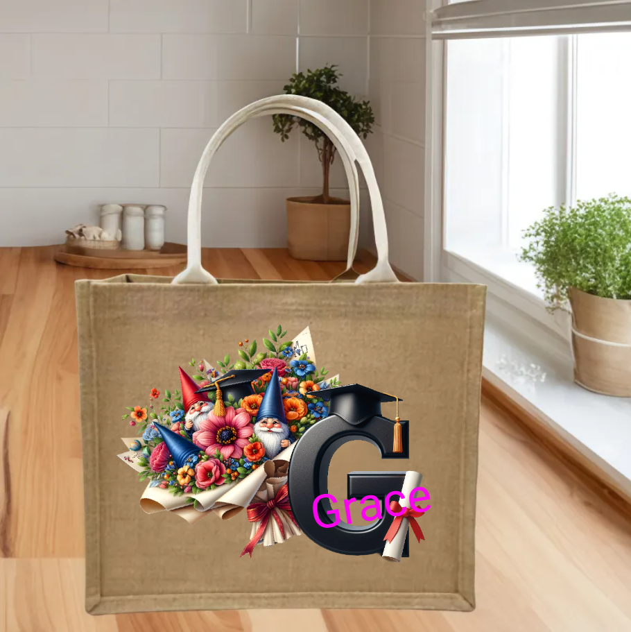 Hemp cloth handbag