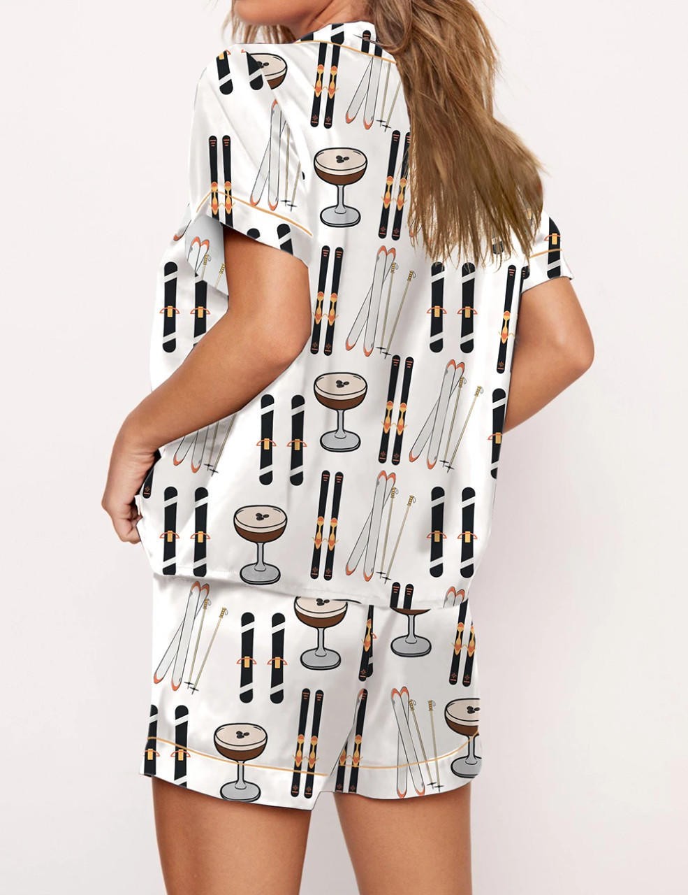 Apres Ski Espresso Martini Girls Pajama Set