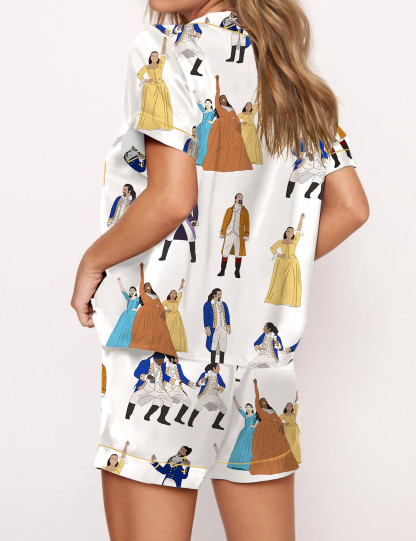 Hamilton Satin Pajama Set For Women