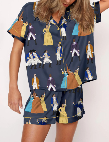 Hamilton Satin Pajama Set For Women