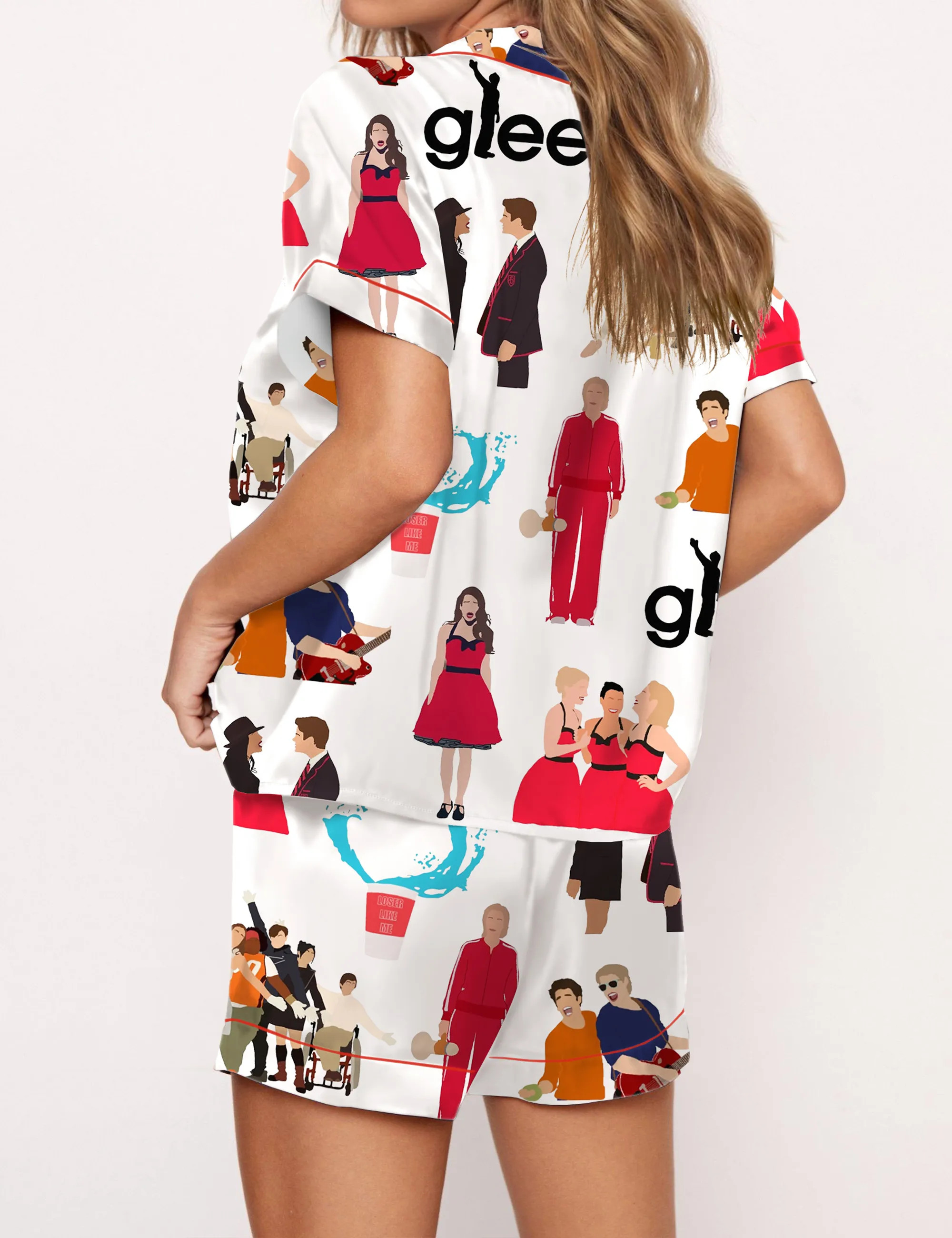 Musical TV Show Silky Satin Pajama Set For Women