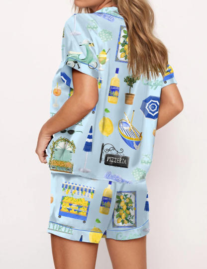Italy Vacation Pajama Set