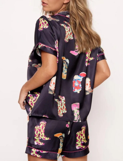 Western Cowgirl Style Pajama Set