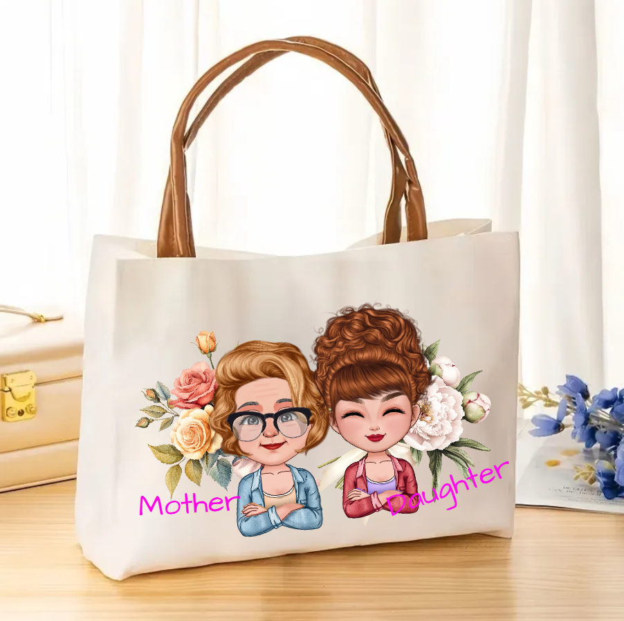 White canvas bag